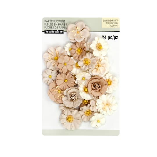 Neutral Small Mixed Flowers By Recollections™